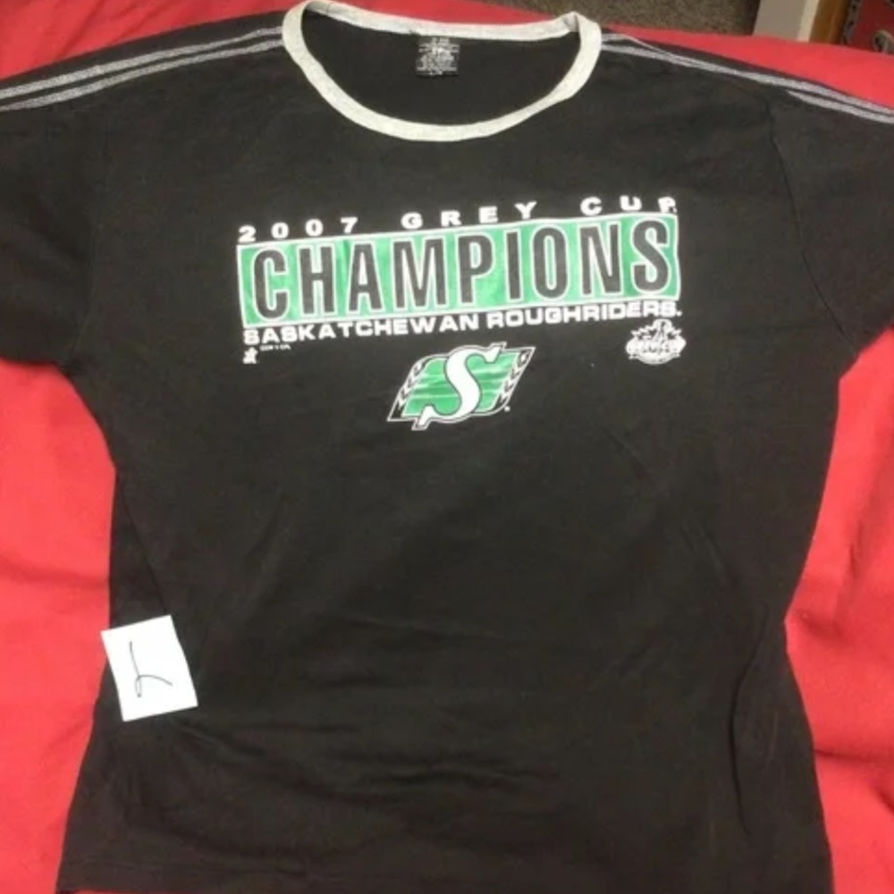 CFL SASKATCHEWAN Roughriders championship tshirt